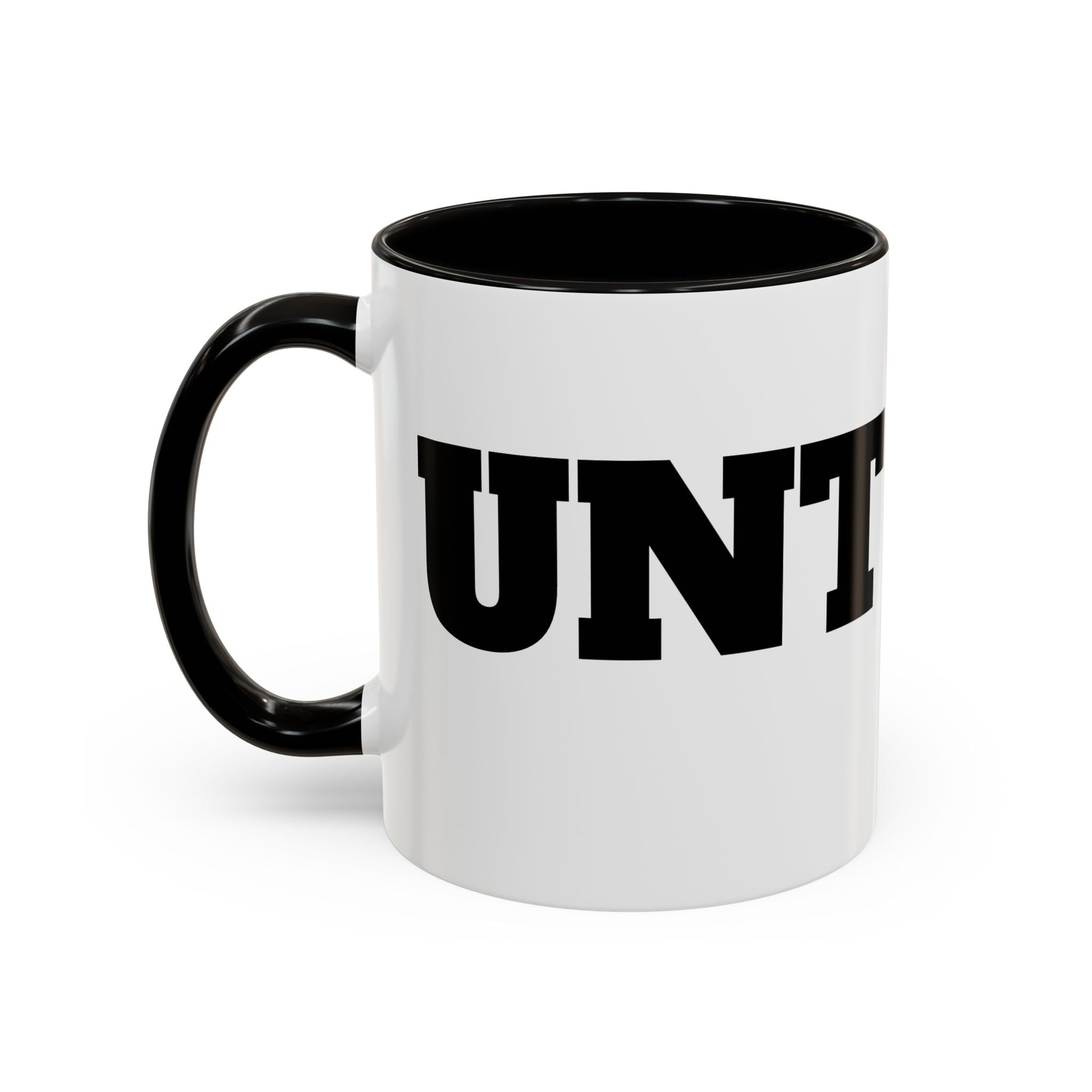 Bold Black Lettering Coffee Mug - 11oz & 15oz