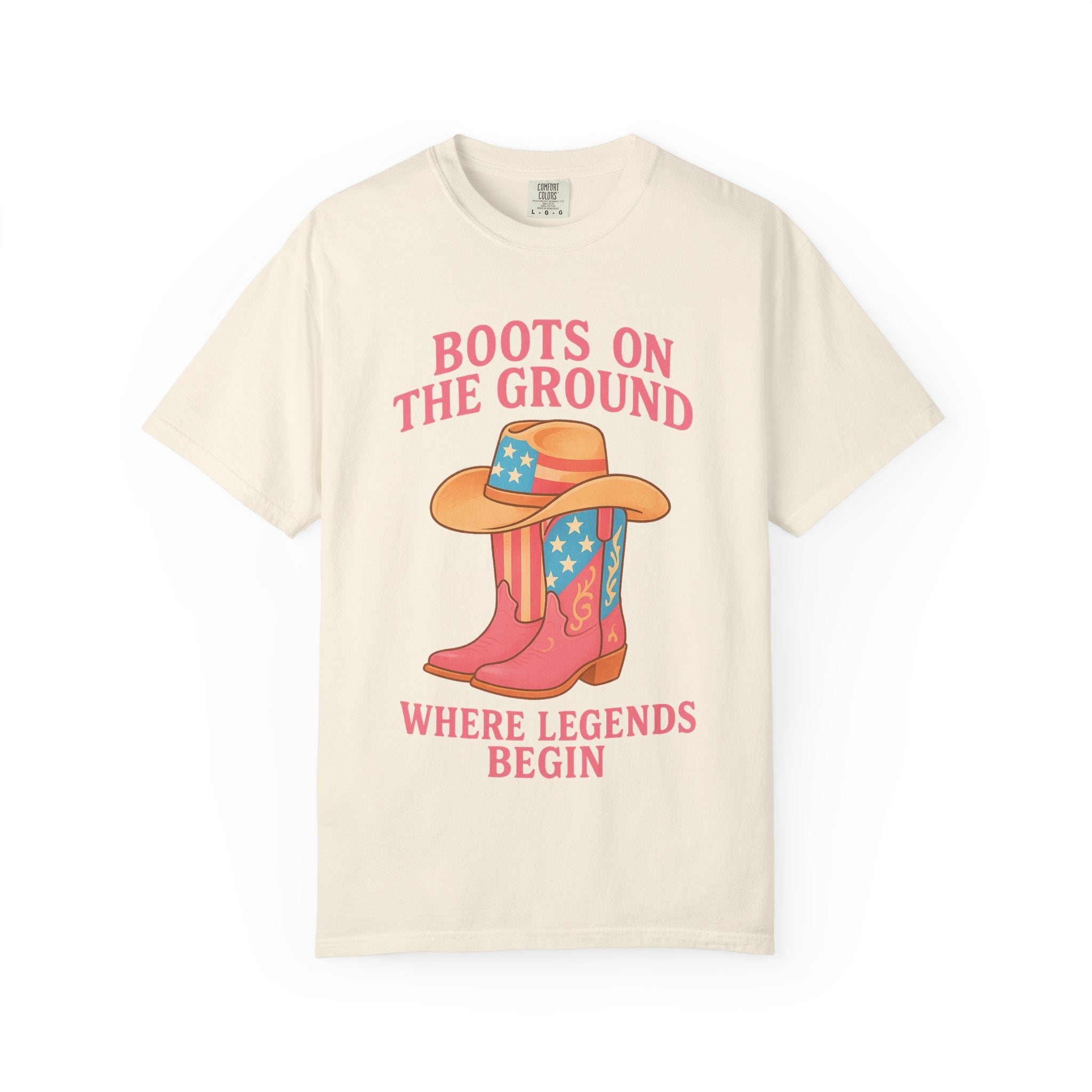 Boots on The Ground Where Legends Begin, Western Cowgirl