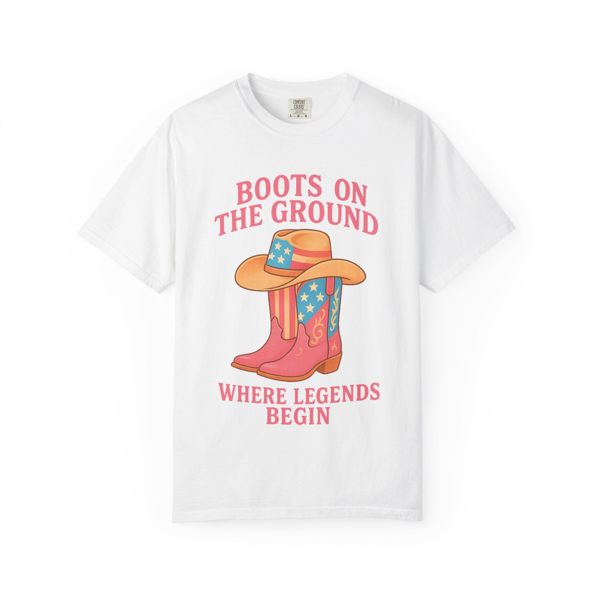 Boots on The Ground Where Legends Begin, Western Cowgirl
