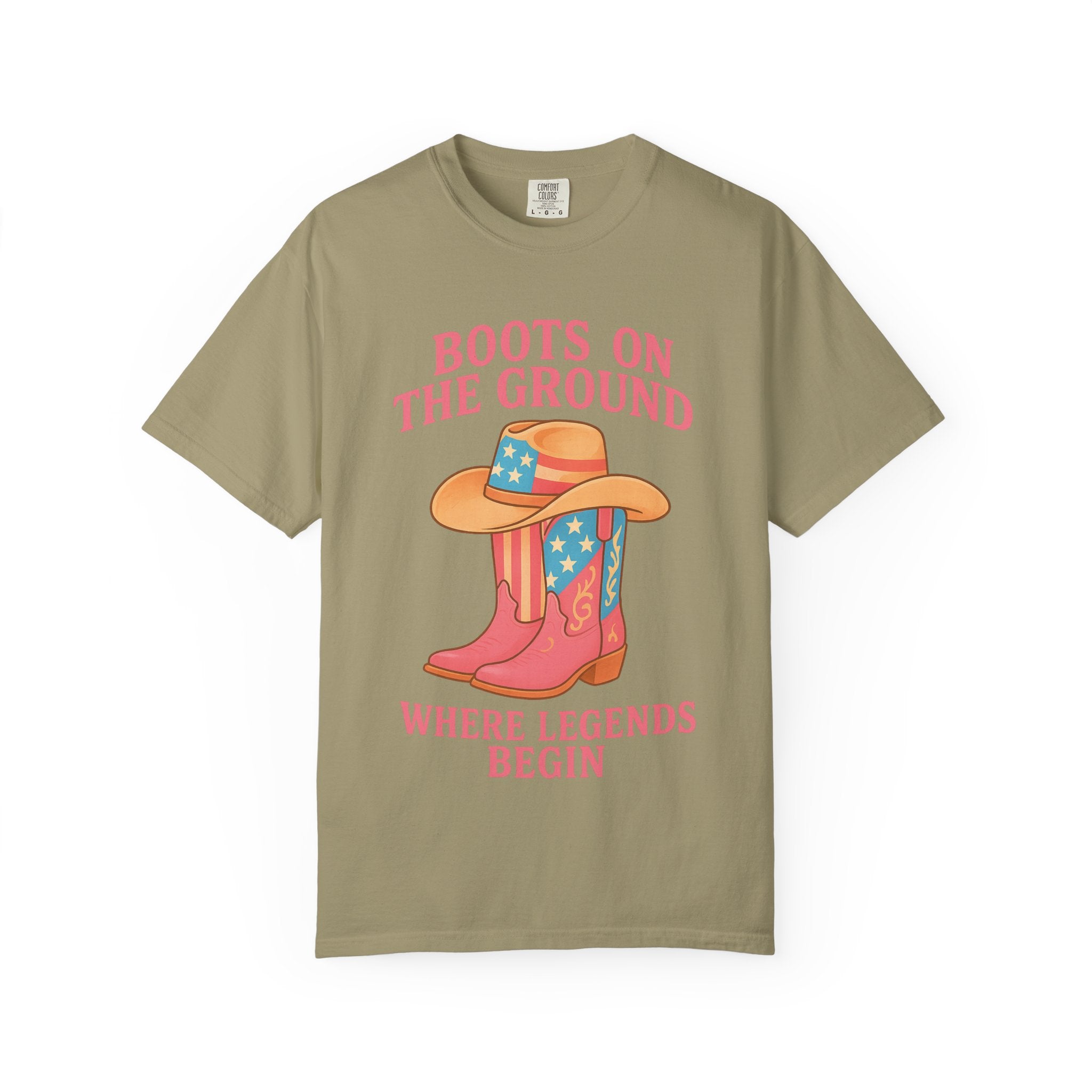 Boots on The Ground Where Legends Begin, Western Cowgirl
