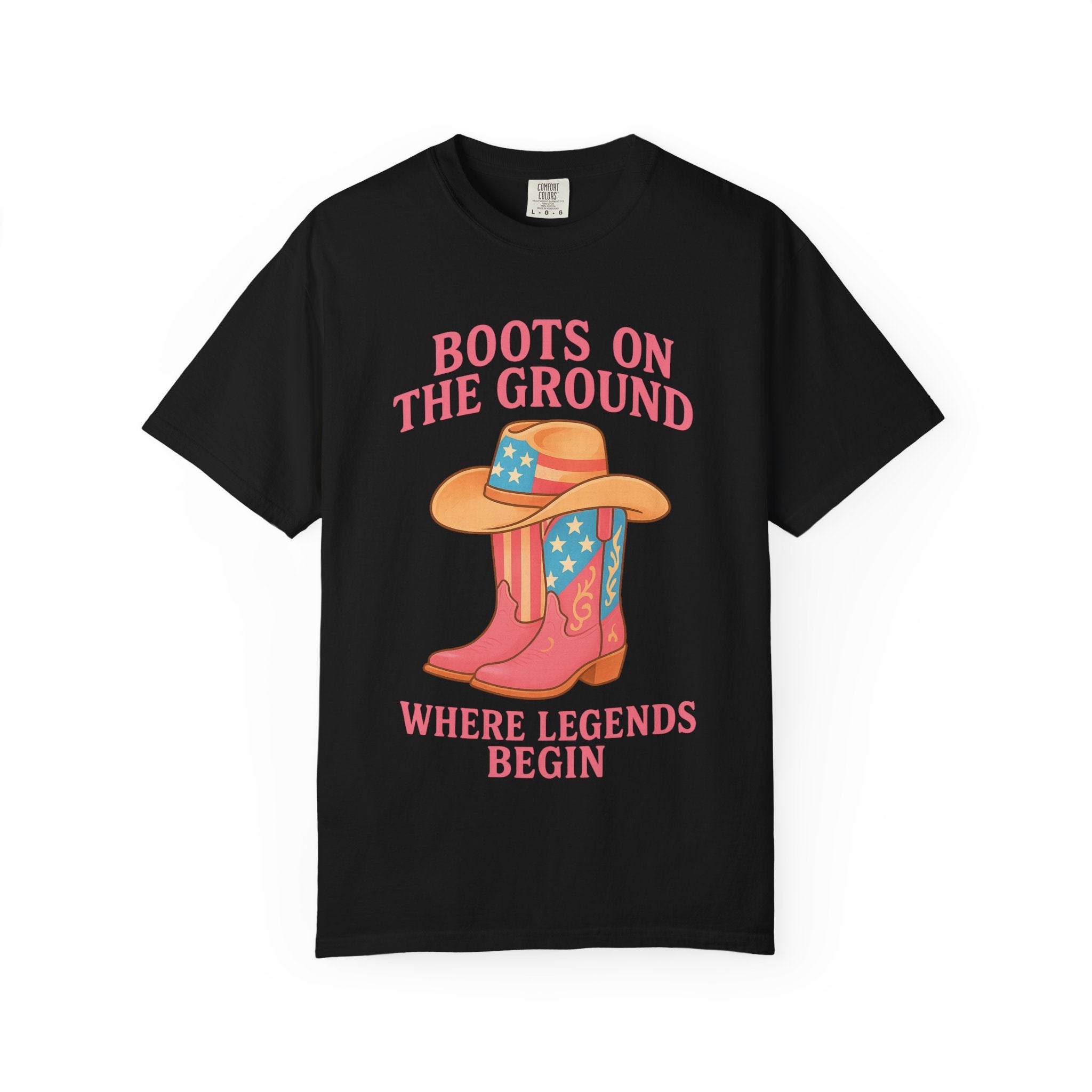 Boots on The Ground Where Legends Begin, Western Cowgirl